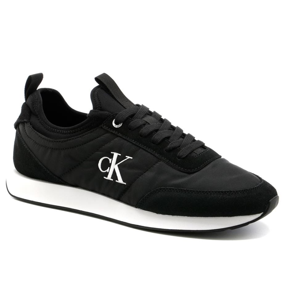 Retro Runner Sneakers - Schwarz