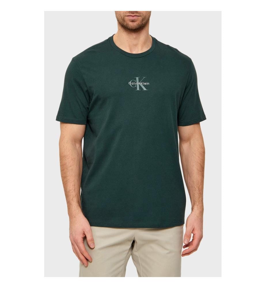Mikro-Logo T-Shirt - Weiss