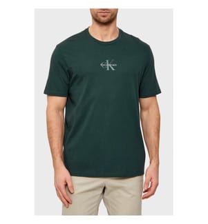 Mikro-Logo T-Shirt - Weiss