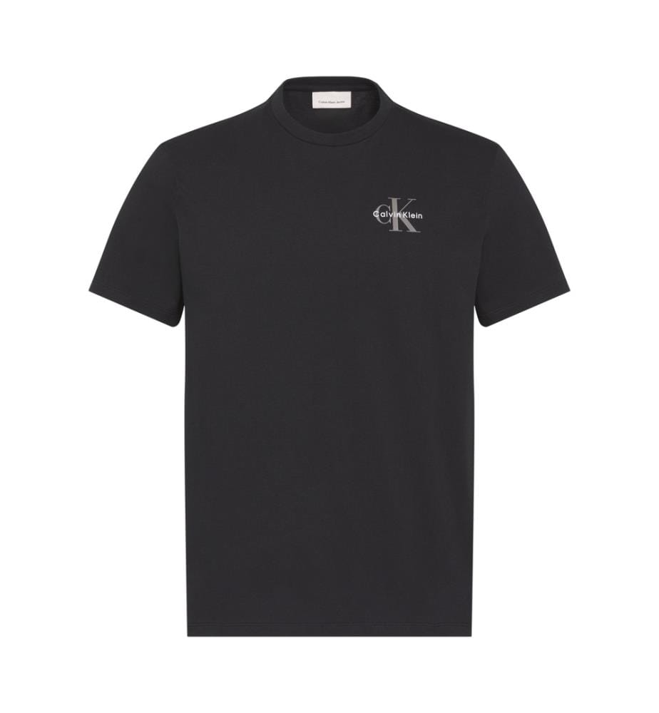 Klassisches Mikro-Logo T-Shirt - Schwarz
