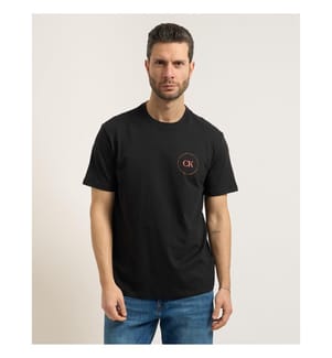 Grafische Jeans - Schwarz