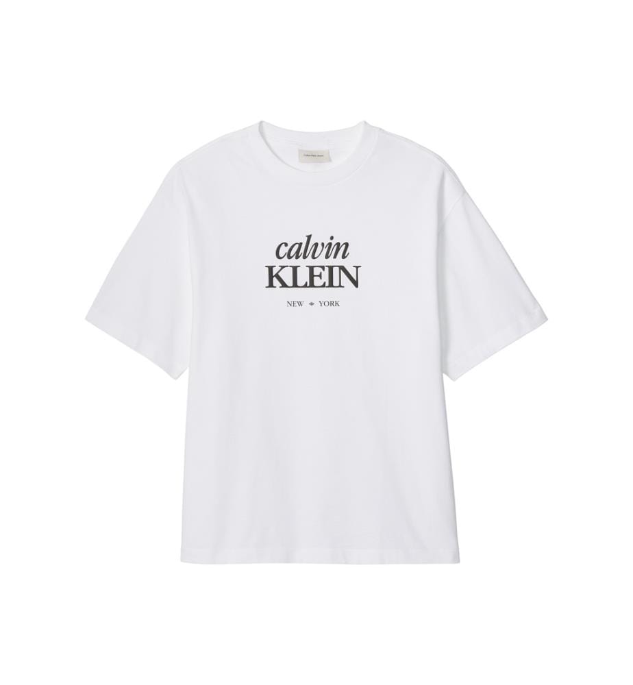 Graphisches Diamant-T-Shirt - Weiss