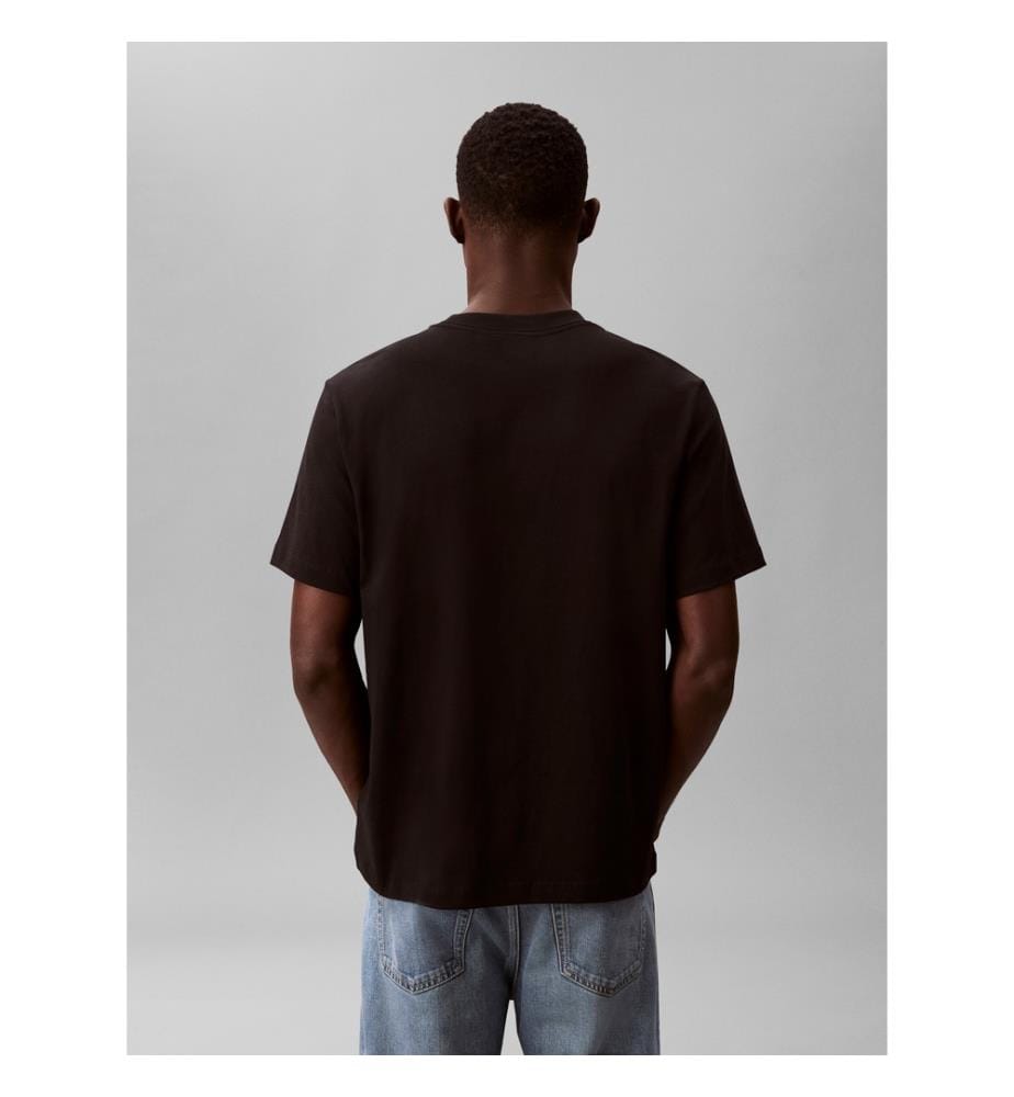 T-Shirt Regular Fit - Schwarz