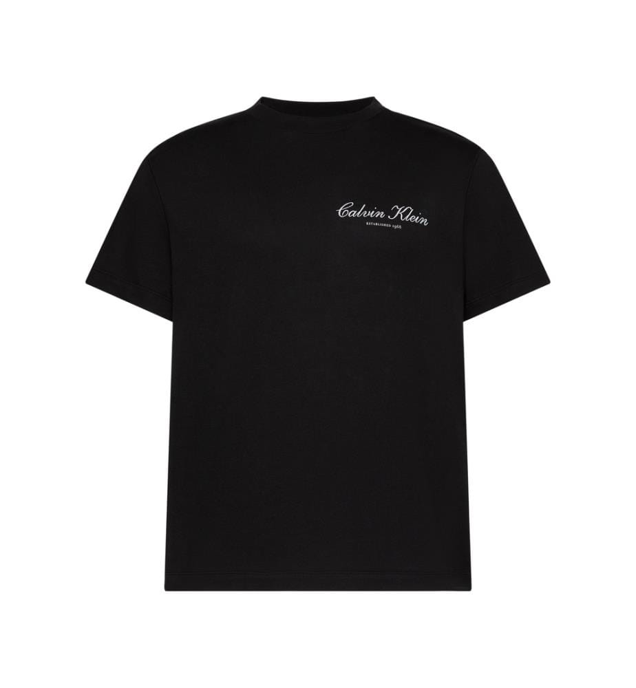 Saisonales Grafik-T-Shirt - Schwarz