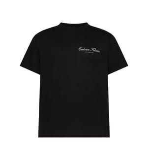 Saisonales Grafik-T-Shirt - Schwarz