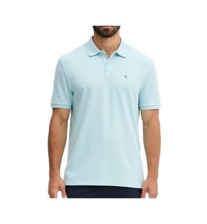 Klassisches Polohemd – Hellblau