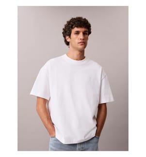 Oversized-T-Shirt – Weiss