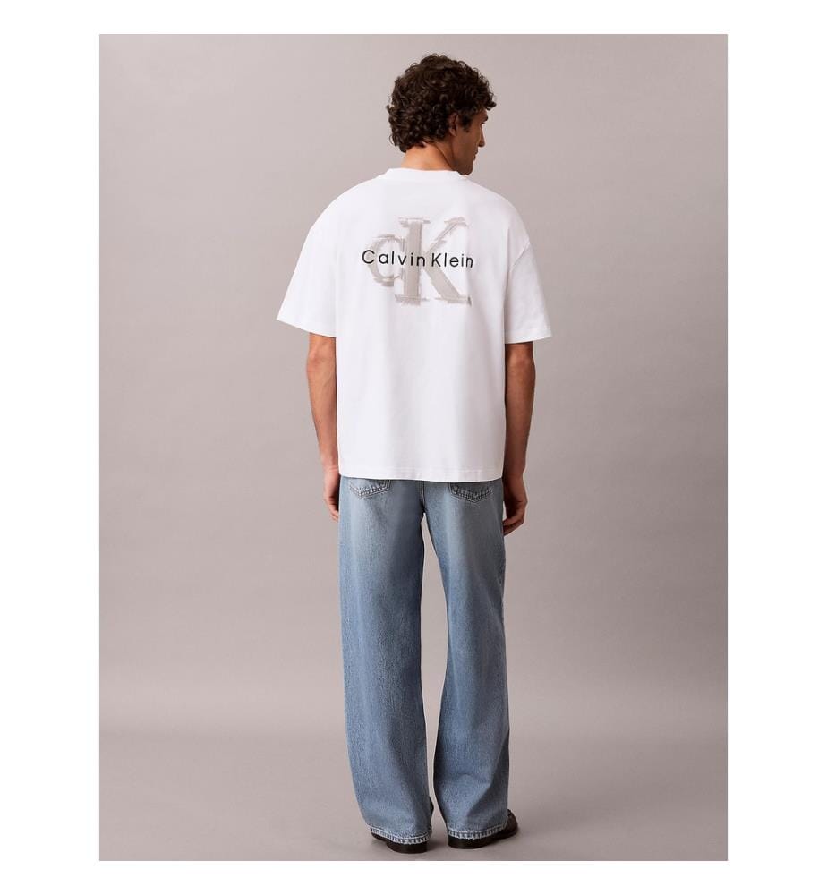 Oversized-T-Shirt – Weiss