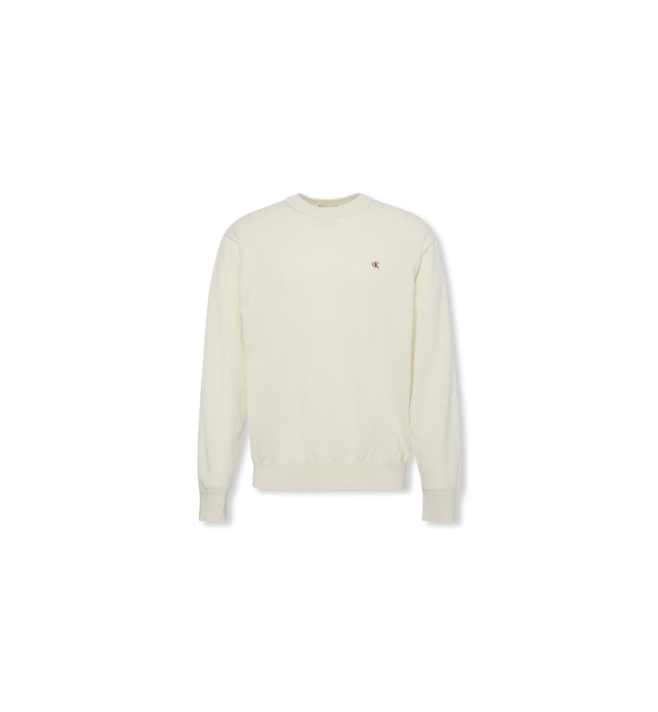 Relaxed Pullover - Weiss
