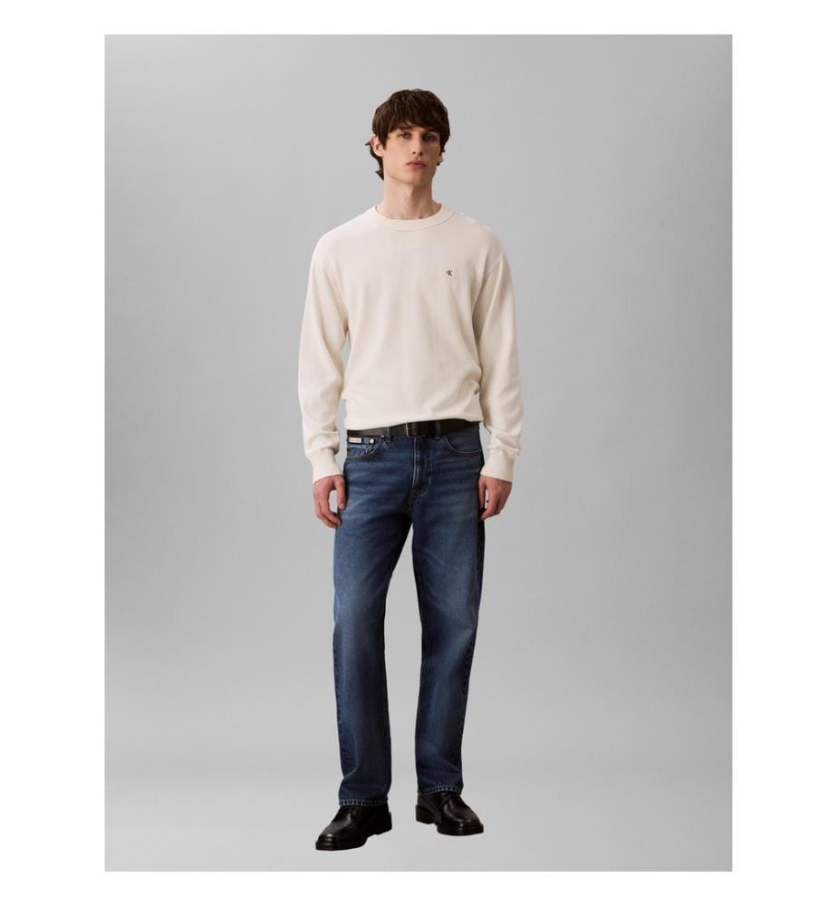 Relaxed Pullover - Weiss