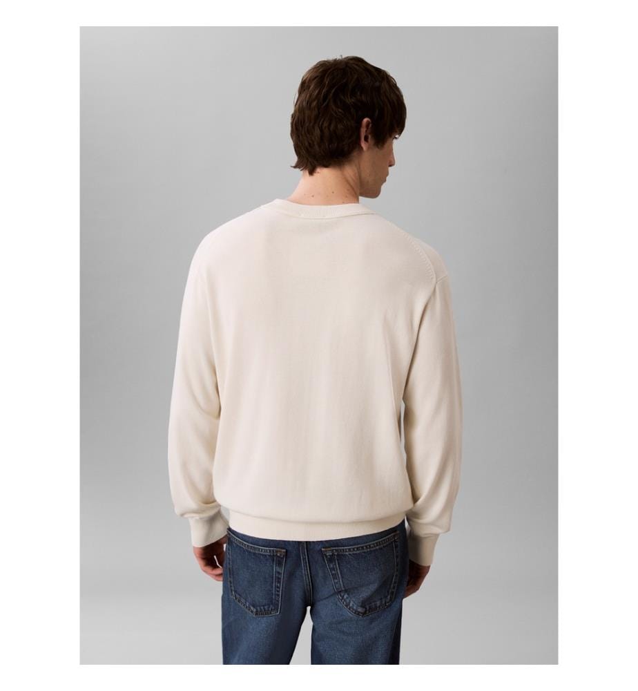 Relaxed Pullover - Weiss