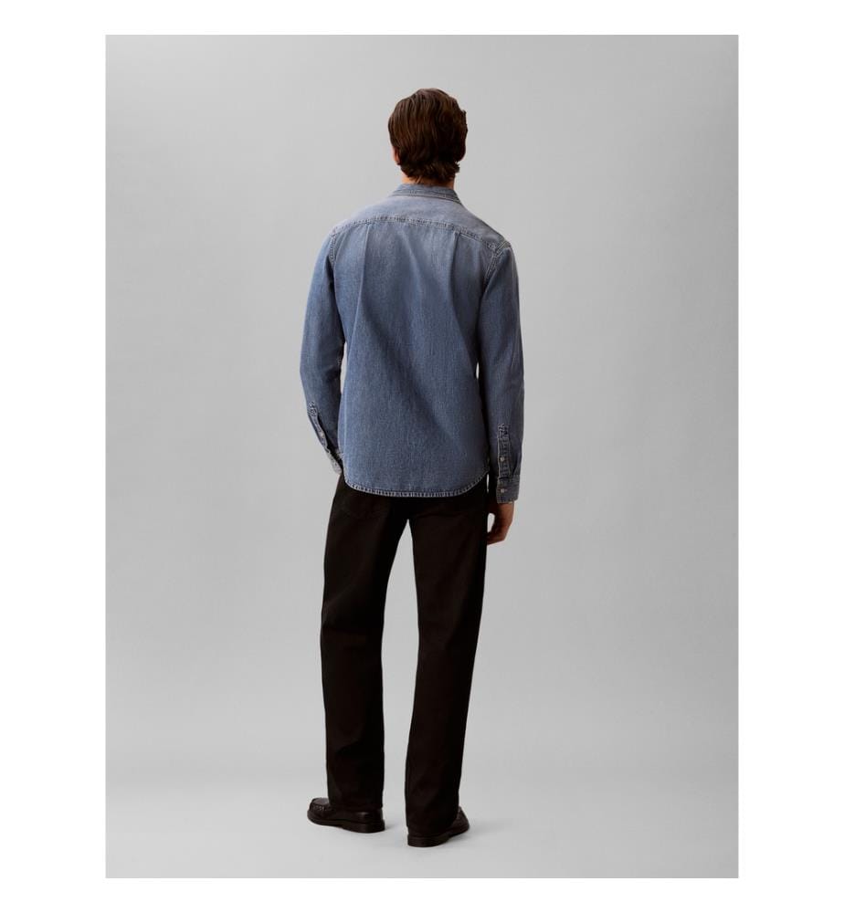 Camicia Essential Classic - Blu