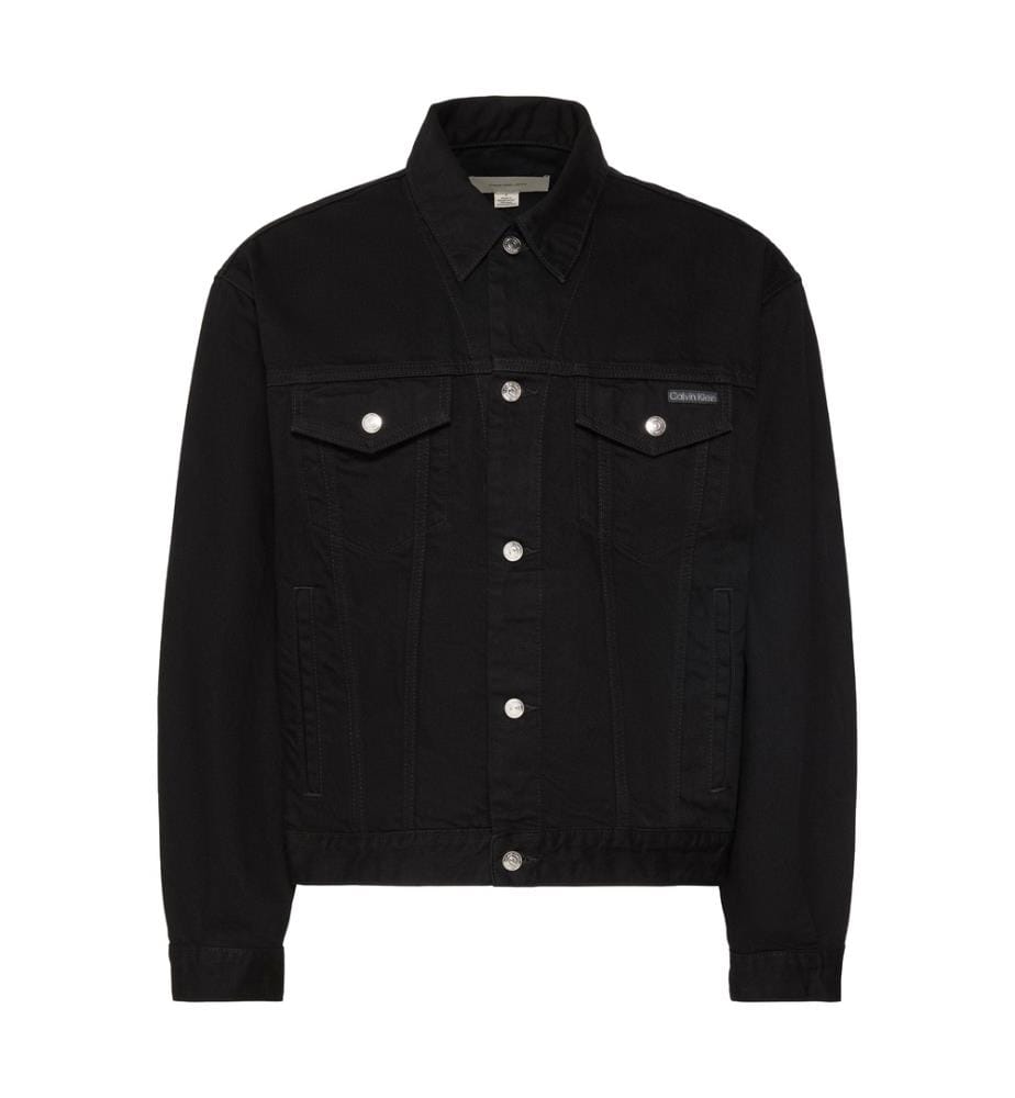 90er-Jahre-Jeansjacke - Schwarz