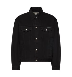 90er-Jahre-Jeansjacke - Schwarz