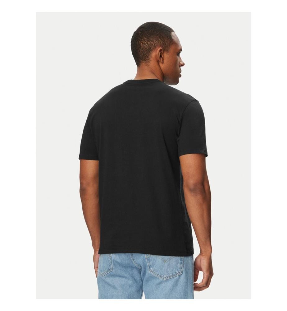 T-Shirt „Lines Seasonnal“ – Schwarz