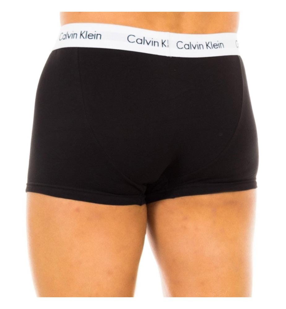 3er-Pack Tief geschnittene Boxershorts Trunks - Schwarz und Weiss
