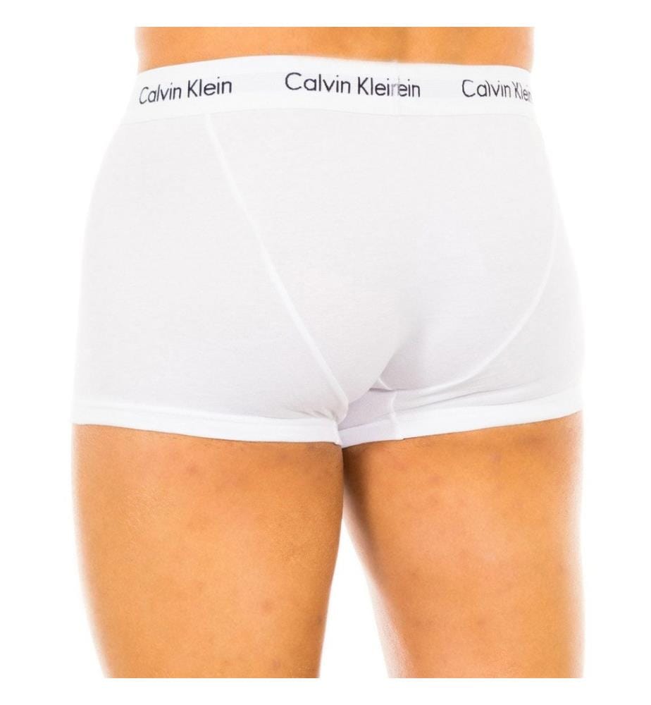 3er-Pack Boxershorts Low Waist Trunks - Weiss