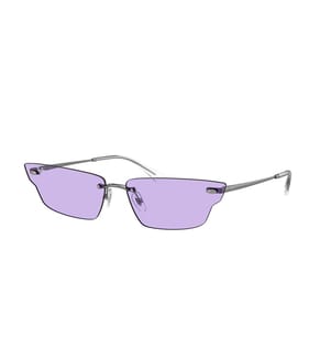 Anh-Brille – Gunmetal/Violett