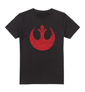 T-Shirt STAR WARS/REBEL ALLIANCE - Schwarz