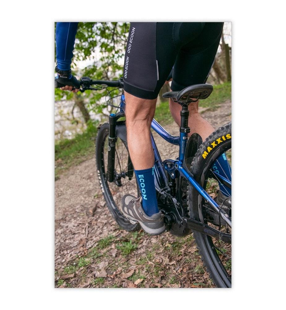 Radsport-Socken Lzoard - Blau