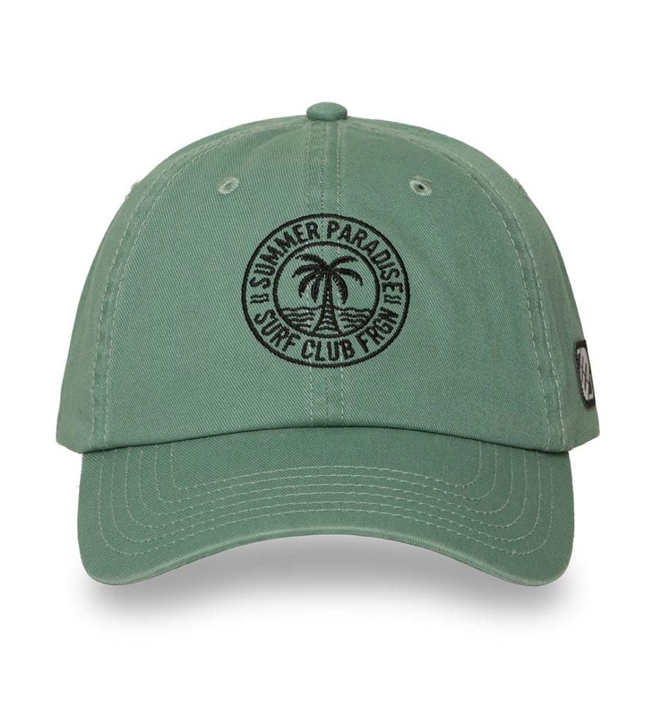 Dad Cap Surf Club Mütze - Smaragdgrün