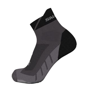 Speedcross Ankle Socken - Schwarz und Grau