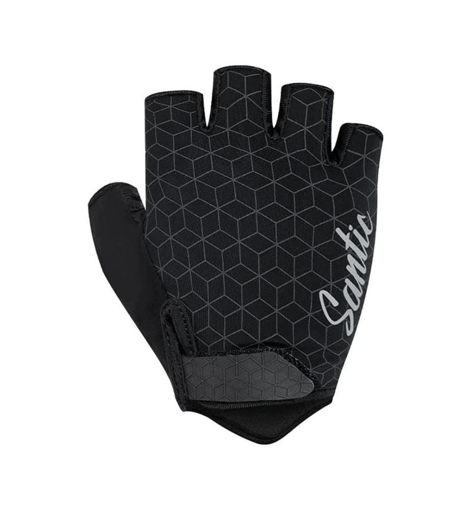 Fingerlose Fahrradhandschuhe - Schwarz