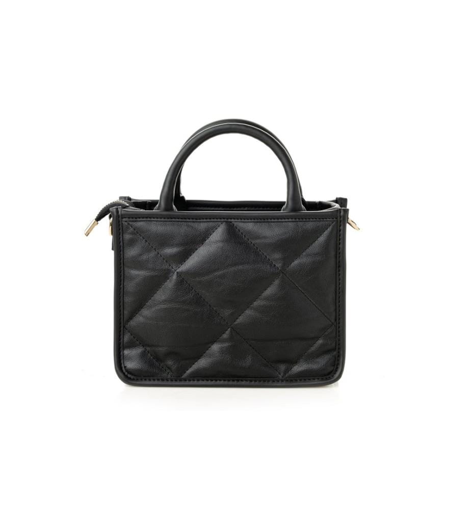 Handbag, Black, 100% POLYVINYL LEATHER