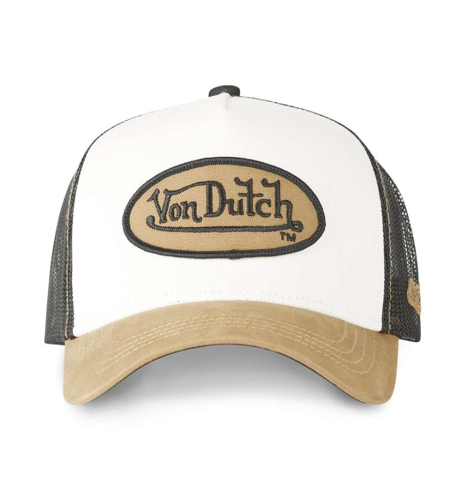 Casquette - Blanc / Beige / Noir