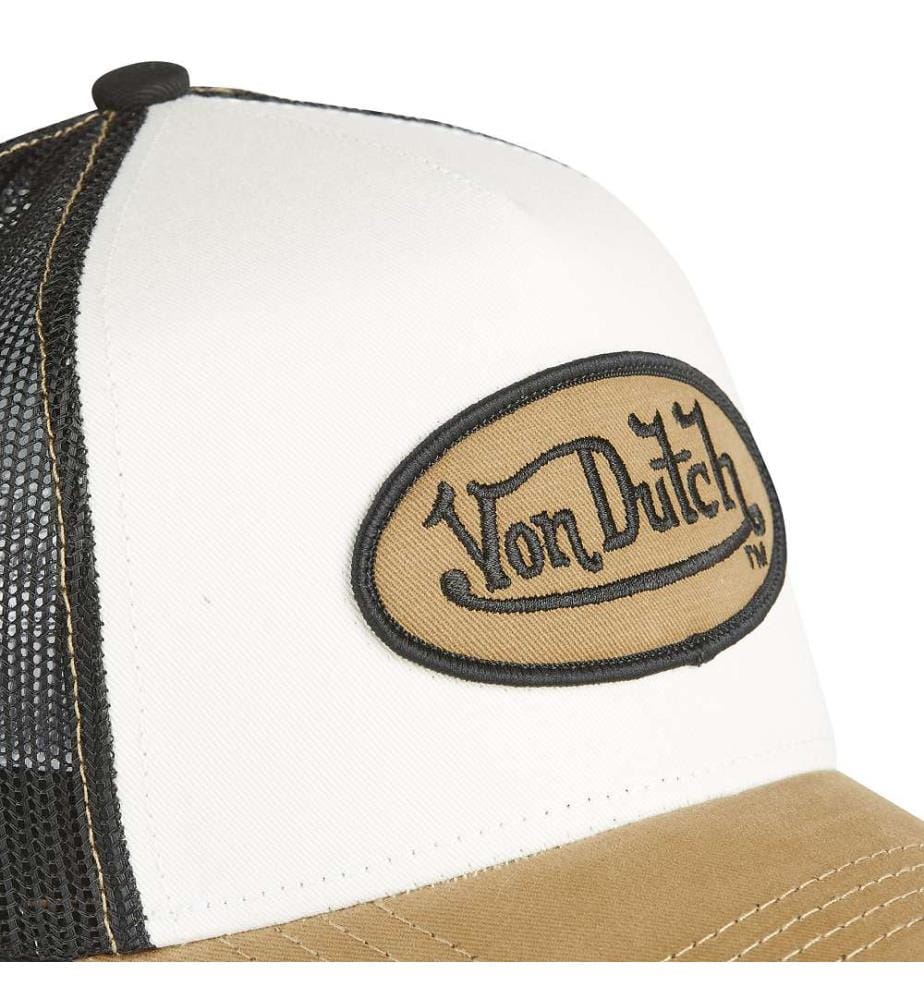 Casquette - Blanc / Beige / Noir