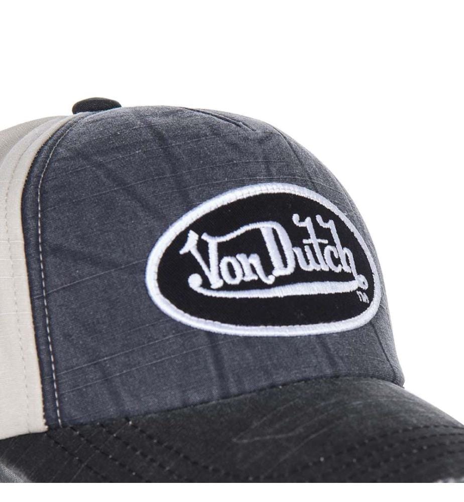 Casquette - Bleu, Noir et Gris