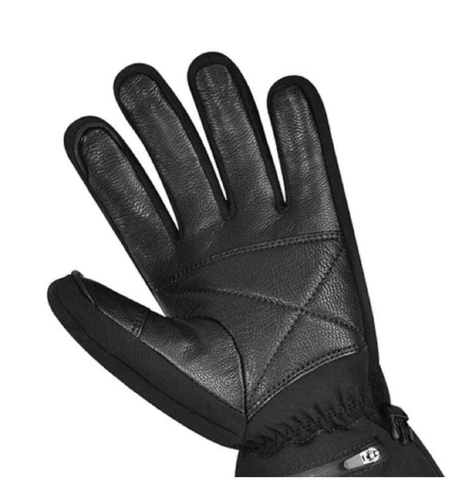 Gants de Ski Chauffants Rechargeables avec Batterie - Noir