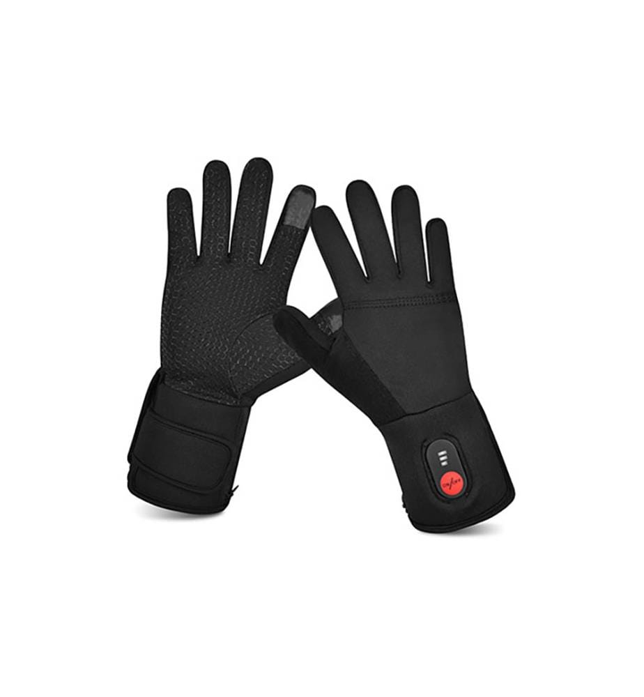 Wiederaufladbare beheizbare Handschuhe SW04 - Schwarz