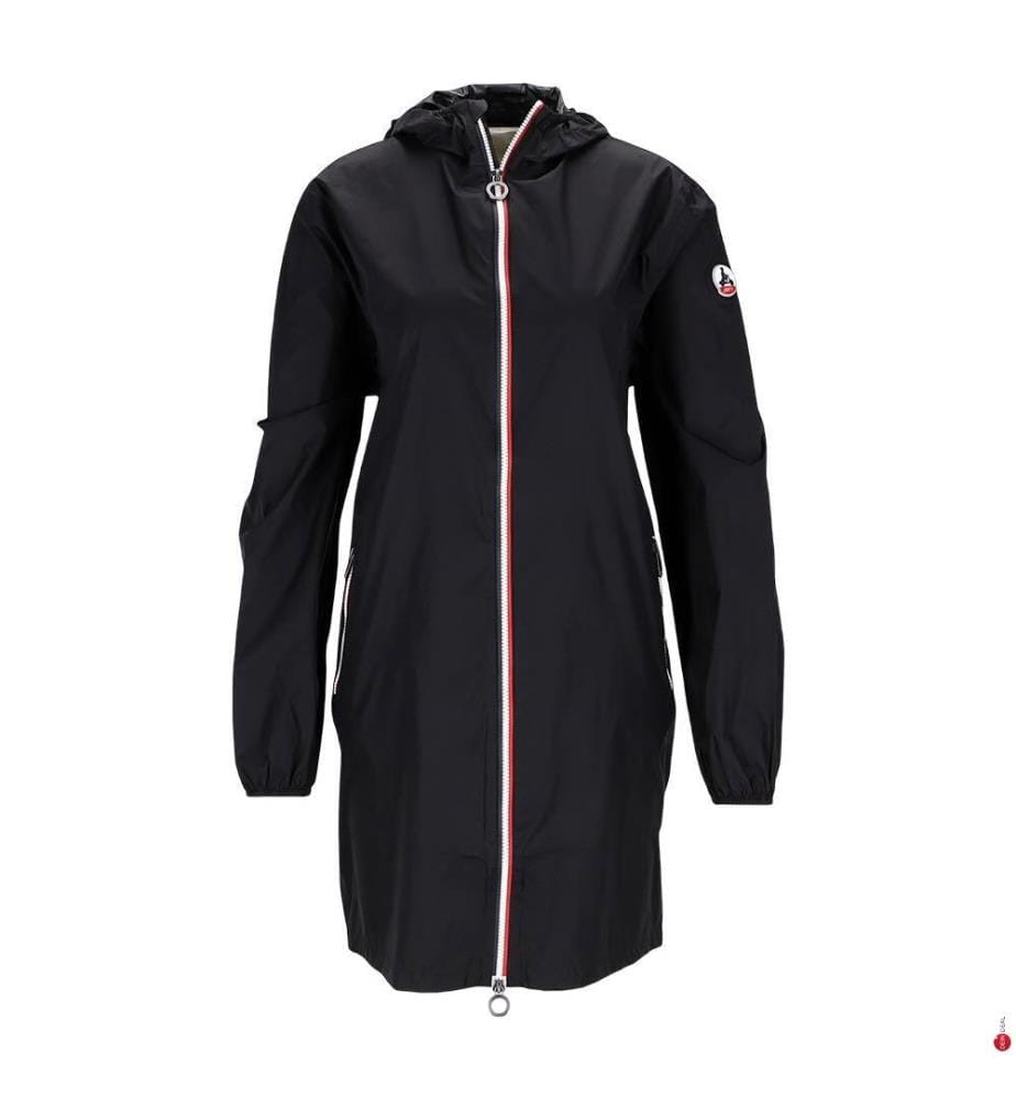 Cappotto lungo impermeabile - Nero