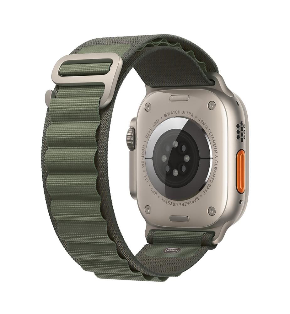 Nylonarmband kompatibel mit Apple Watch 42 mm / 44 mm / 45 mm / 49 mm