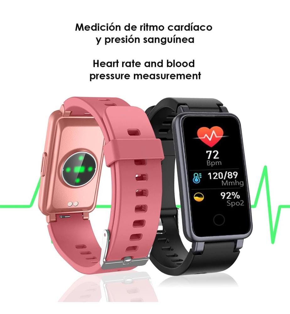 Intelligentes Armband 2,5 x 0,9 x 4,8 cm - Hellrosa