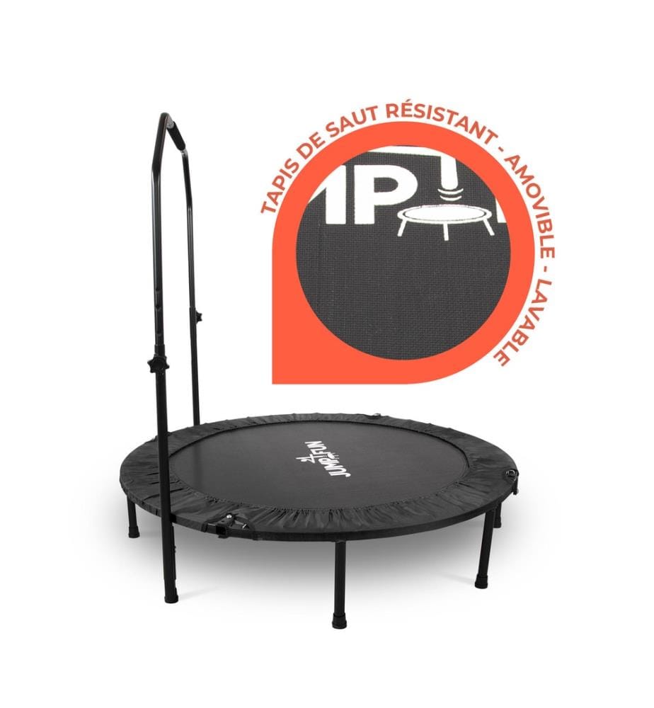 Mini Fitness Trampolin Jump4Fun Faltbar Door-Bar - 122Cm