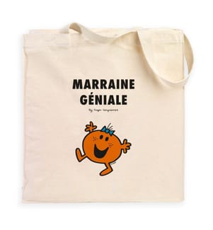 Tragetasche La Plus Géniale des Marraines 2 - Cremeweiss