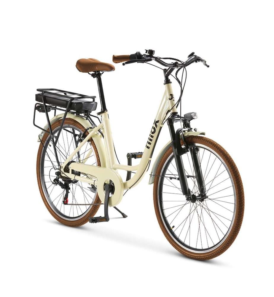 Vélo Electrique - Nilox - Ebike J5 Pro (Beige)