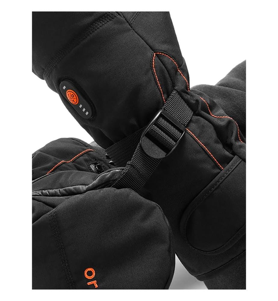 Moufles chauffantes Amsterdam 2.0 - Noir & Orange