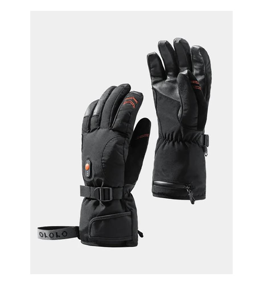 Beheizte Handschuhe Calgary 2.0 - Schwarz & Orange