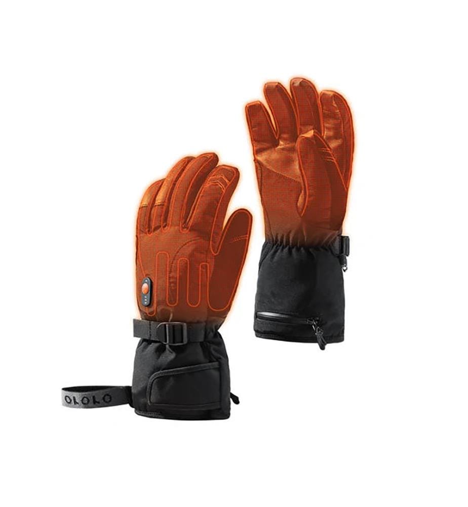 Beheizte Handschuhe Calgary 2.0 - Schwarz & Orange