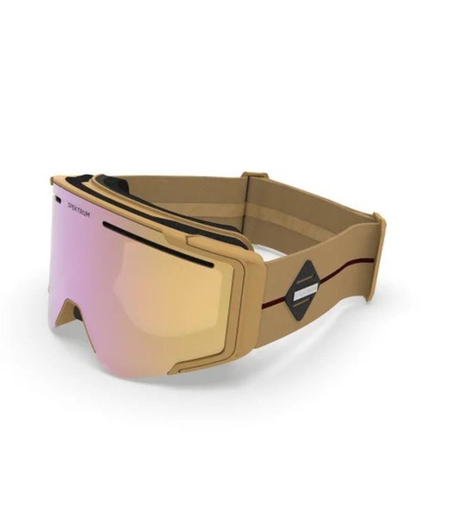 Premium Skibrille - Honiggold