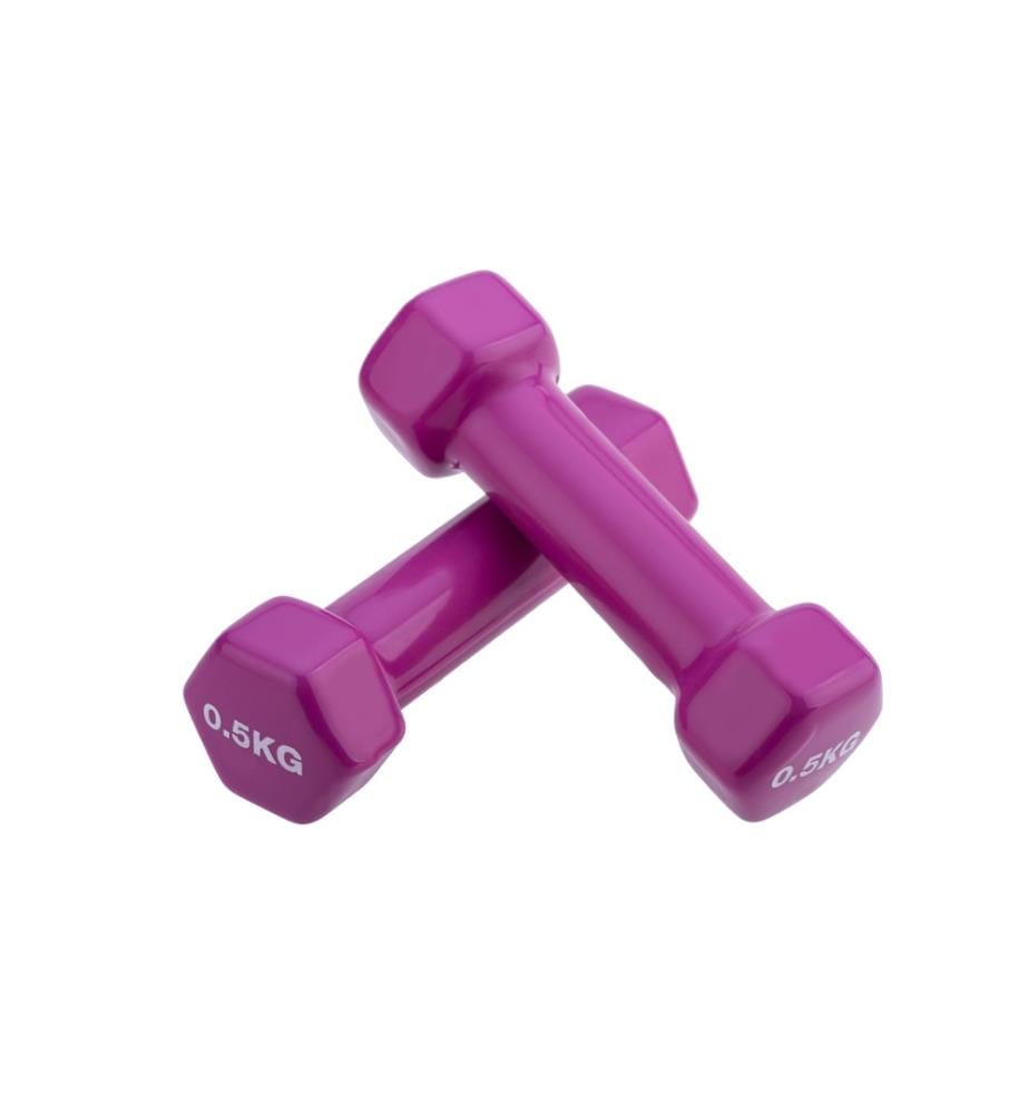 2er-Set Hanteln – 2 x 0,5 kg