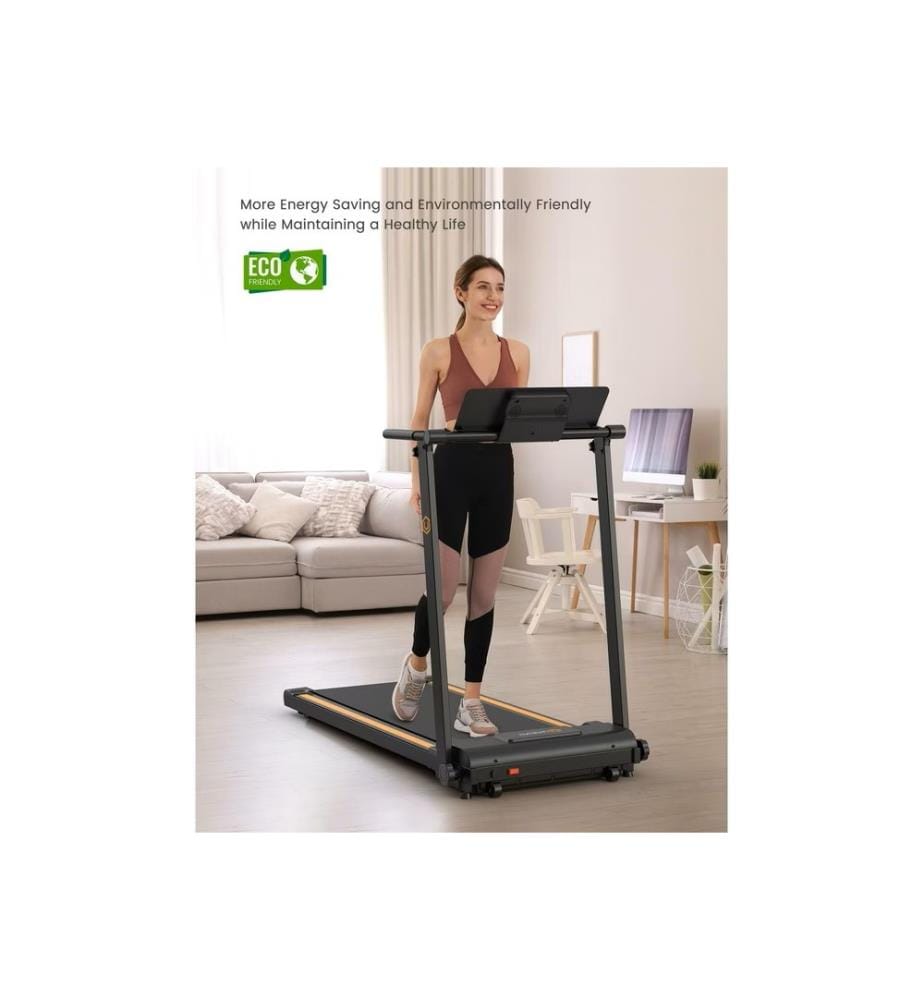 Foldi Mini Laufband 122 x 58 x 13 cm - Schwarz