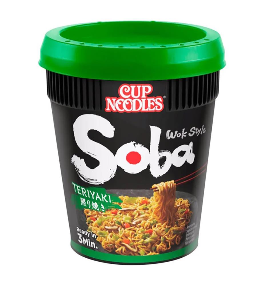 8x Nissin Soba Cup Teriyaki - 90g