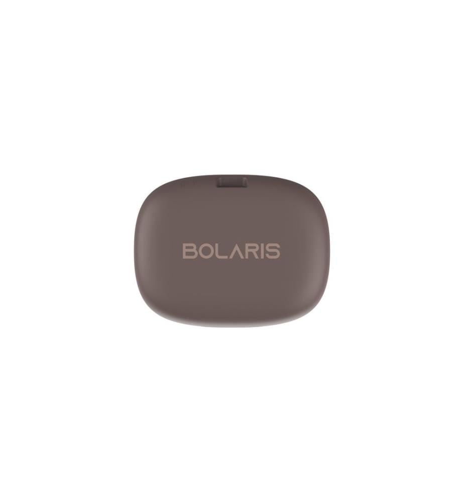 Écouteurs TWS Bolaris LCD Bluetooth 5.4 - Modèle Madrid - Coloris Café