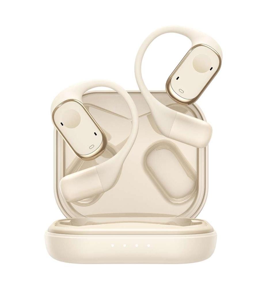 Bluetooth 5.3 Sport Edition Dynamic Wireless Headphones - Beige Gold