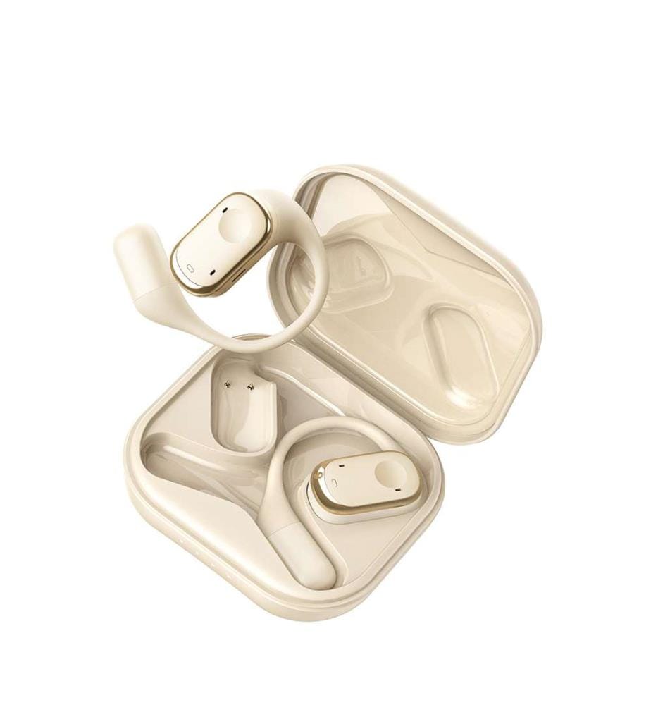 Bluetooth 5.3 Sport Edition Dynamic Wireless Headphones - Beige Gold