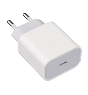 Universelles Netzladegerät + USB-C auf Lightening Kabel 2 Meter - Weiss